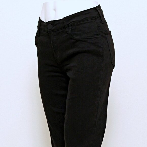 Kut from the Kloth Amy Crop Straight Leg Pants with Raw Hems - Picture 5 of 9